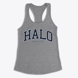 Halo Kentucky Traditional Women's Racerback Tank