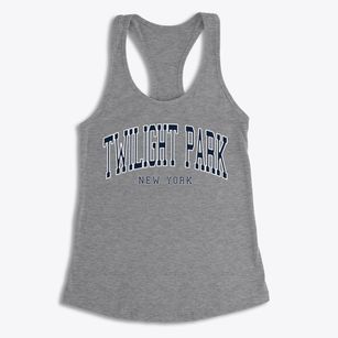 Twilight Park New York Traditional Women's Racerback Tank