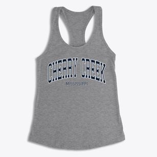 Cherry Creek Mississippi Traditional Women's Racerback Tank