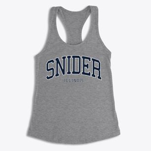 Snider Illinois Traditional Women's Racerback Tank