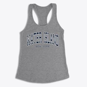 Water Island New York Traditional Women's Racerback Tank