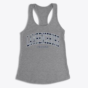 Lawrenceburg Indiana Traditional Women's Racerback Tank
