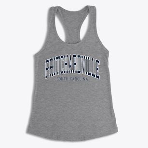 Pritchardville South Carolina Traditional Women's Racerback Tank