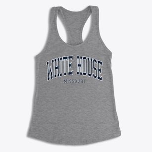 White House Missouri Traditional Women's Racerback Tank
