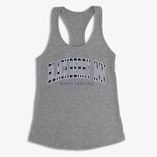 Blackberry Inn North Carolina Traditional Women's Racerback Tank