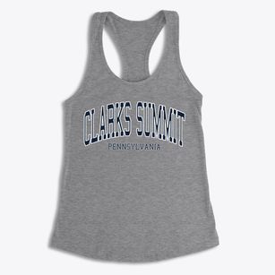 Clarks Summit Pennsylvania Traditional Women's Racerback Tank