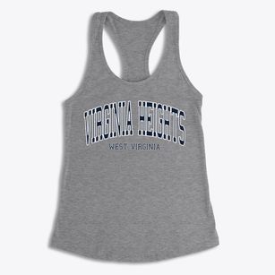 Virginia Heights West Virginia Traditional Women's Racerback Tank