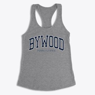Bywood Pennsylvania Traditional Women's Racerback Tank