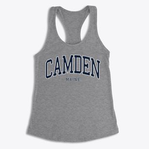 Camden Maine Traditional Women's Racerback Tank
