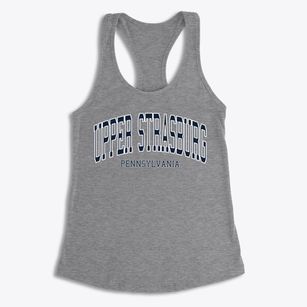 Upper Strasburg Pennsylvania Traditional Women's Racerback Tank