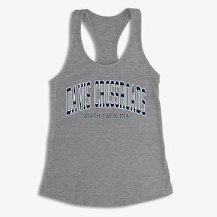 Davis Crossroads South Carolina Traditional Women's Racerback Tank