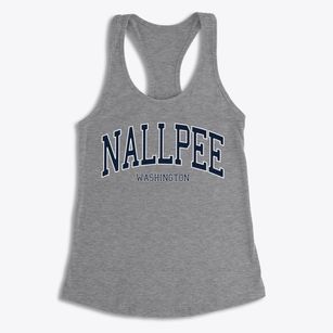 Nallpee Washington Traditional Women's Racerback Tank