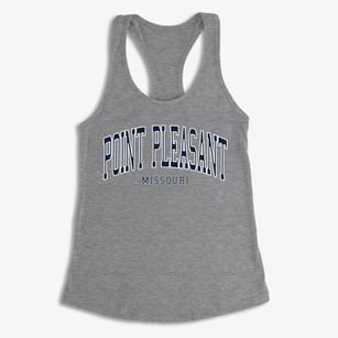 Point Pleasant Missouri Traditional Women's Racerback Tank