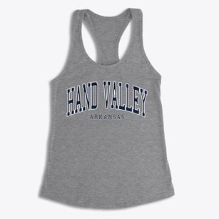 Hand Valley Arkansas Traditional Women's Racerback Tank