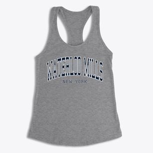 Waterloo Mills New York Traditional Women's Racerback Tank