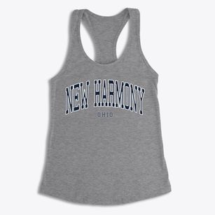 New Harmony Ohio Traditional Women's Racerback Tank