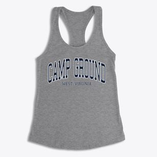 Camp Ground West Virginia Traditional Women's Racerback Tank