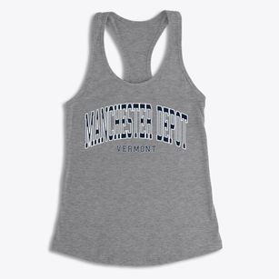 Manchester Depot Vermont Traditional Women's Racerback Tank