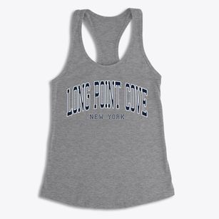 Long Point Cove New York Traditional Women's Racerback Tank