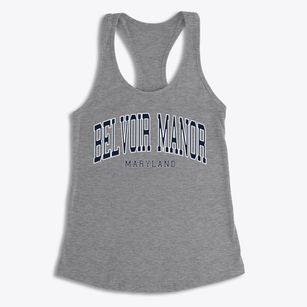 Belvoir Manor Maryland Traditional Women's Racerback Tank