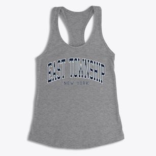 East Township New York Traditional Women's Racerback Tank