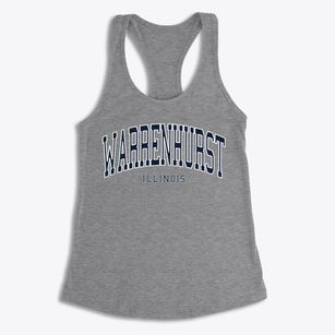 Warrenhurst Illinois Traditional Women's Racerback Tank