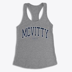 Mcvitty Ohio Traditional Women's Racerback Tank