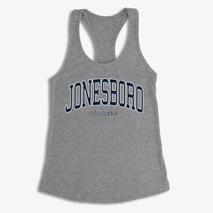 Jonesboro Louisiana Traditional Women's Racerback Tank
