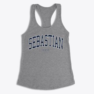 Sebastian Ohio Traditional Women's Racerback Tank