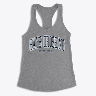 Hays Crossing Kentucky Traditional Women's Racerback Tank