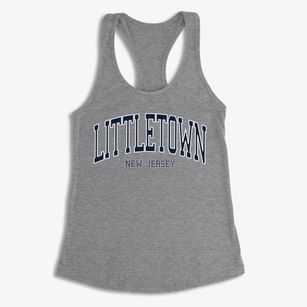 Littletown New Jersey Traditional Women's Racerback Tank