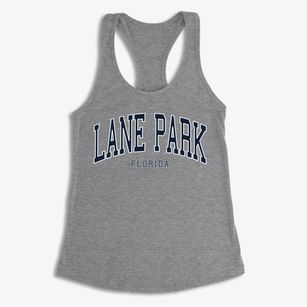 Lane Park Florida Traditional Women's Racerback Tank
