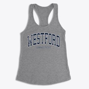Westford Connecticut Traditional Women's Racerback Tank