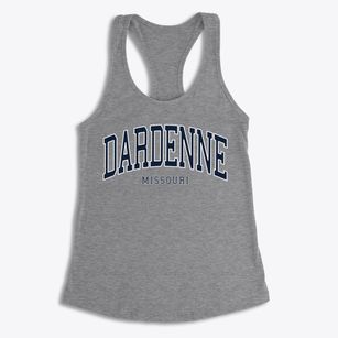 Dardenne Missouri Traditional Women's Racerback Tank