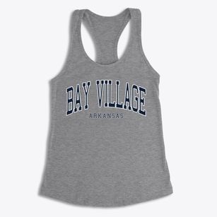 Bay Village Arkansas Traditional Women's Racerback Tank