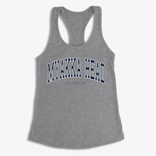 Myakka Head Florida Traditional Women's Racerback Tank