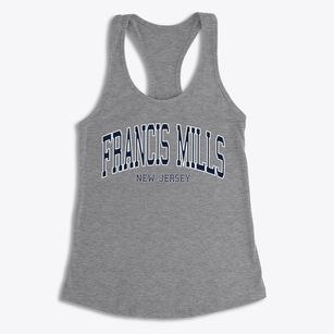 Francis Mills New Jersey Traditional Women's Racerback Tank