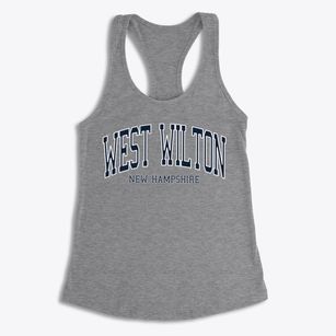 West Wilton New Hampshire Traditional Women's Racerback Tank