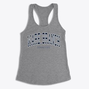 Ware Branch Tennessee Traditional Women's Racerback Tank