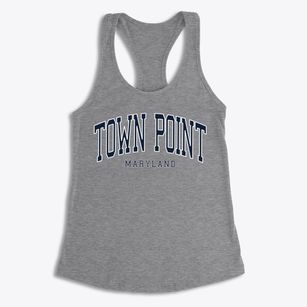 Town Point Maryland Traditional Women's Racerback Tank