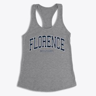 Florence Mississippi Traditional Women's Racerback Tank