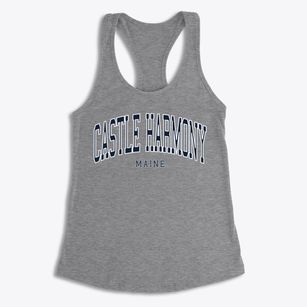 Castle Harmony Maine Traditional Women's Racerback Tank