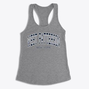 West Patterson New York Traditional Women's Racerback Tank