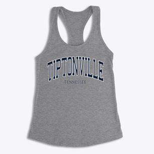 Tiptonville Tennessee Traditional Women's Racerback Tank
