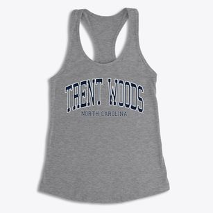 Trent Woods North Carolina Traditional Women's Racerback Tank