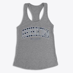 Fredericktown Missouri Traditional Women's Racerback Tank