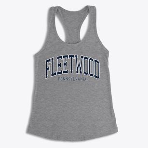 Fleetwood Pennsylvania Traditional Women's Racerback Tank