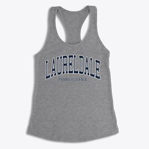 Laureldale Pennsylvania Traditional Women's Racerback Tank