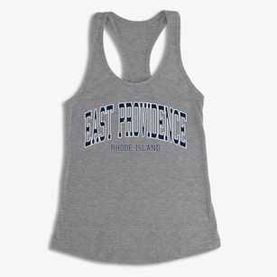 East Providence Rhode Island Traditional Women's Racerback Tank