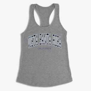Vista Santa Rosa California Traditional Women's Racerback Tank